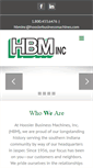 Mobile Screenshot of hoosierbusinessmachines.com